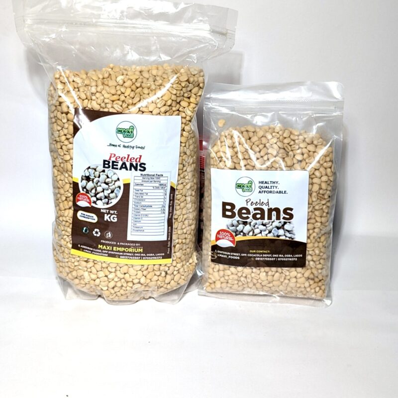 ⁠peeled beans