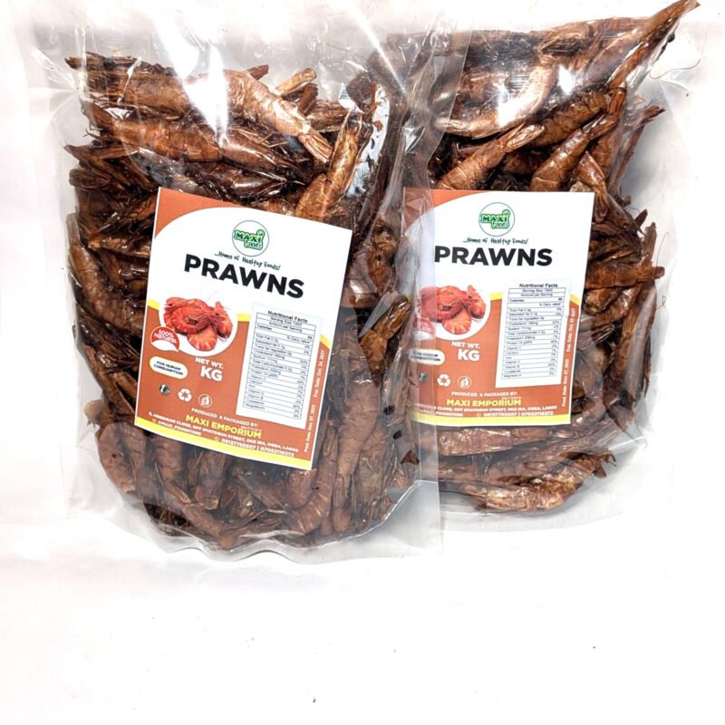 big cotonou prawns