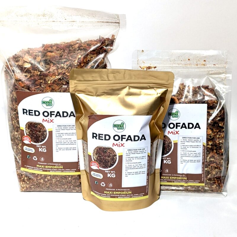 red ofada mix
